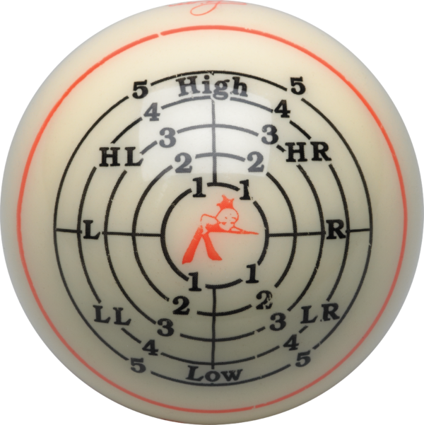 Jim Rempe Training Ball | Golden Break Billiards